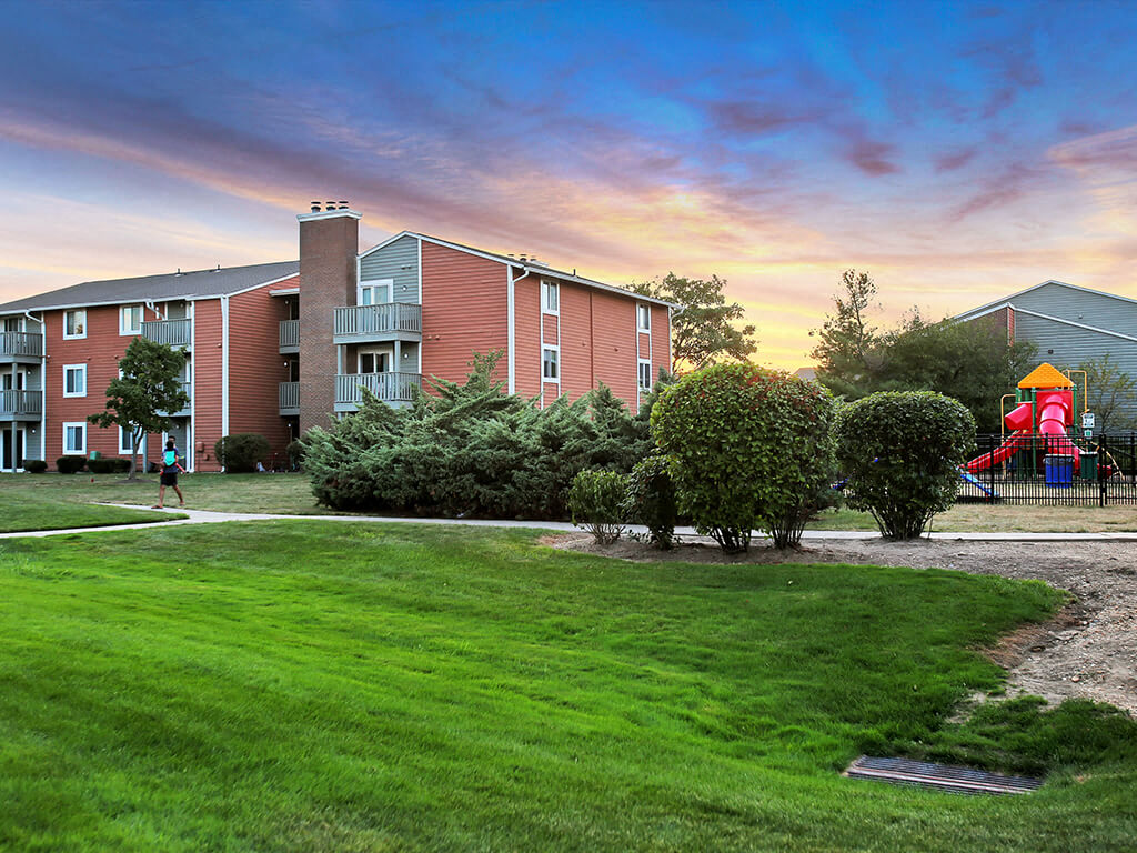 Elegant Exterior View Of Property at The Crest at Princeton Meadows, Plainsboro, 08536